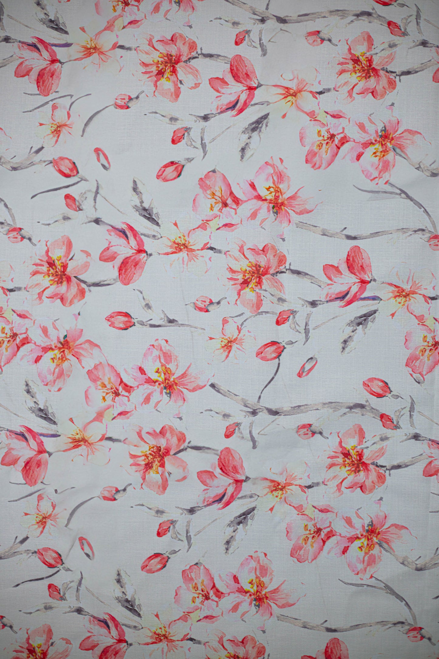 Spring Blush Linen Fabric