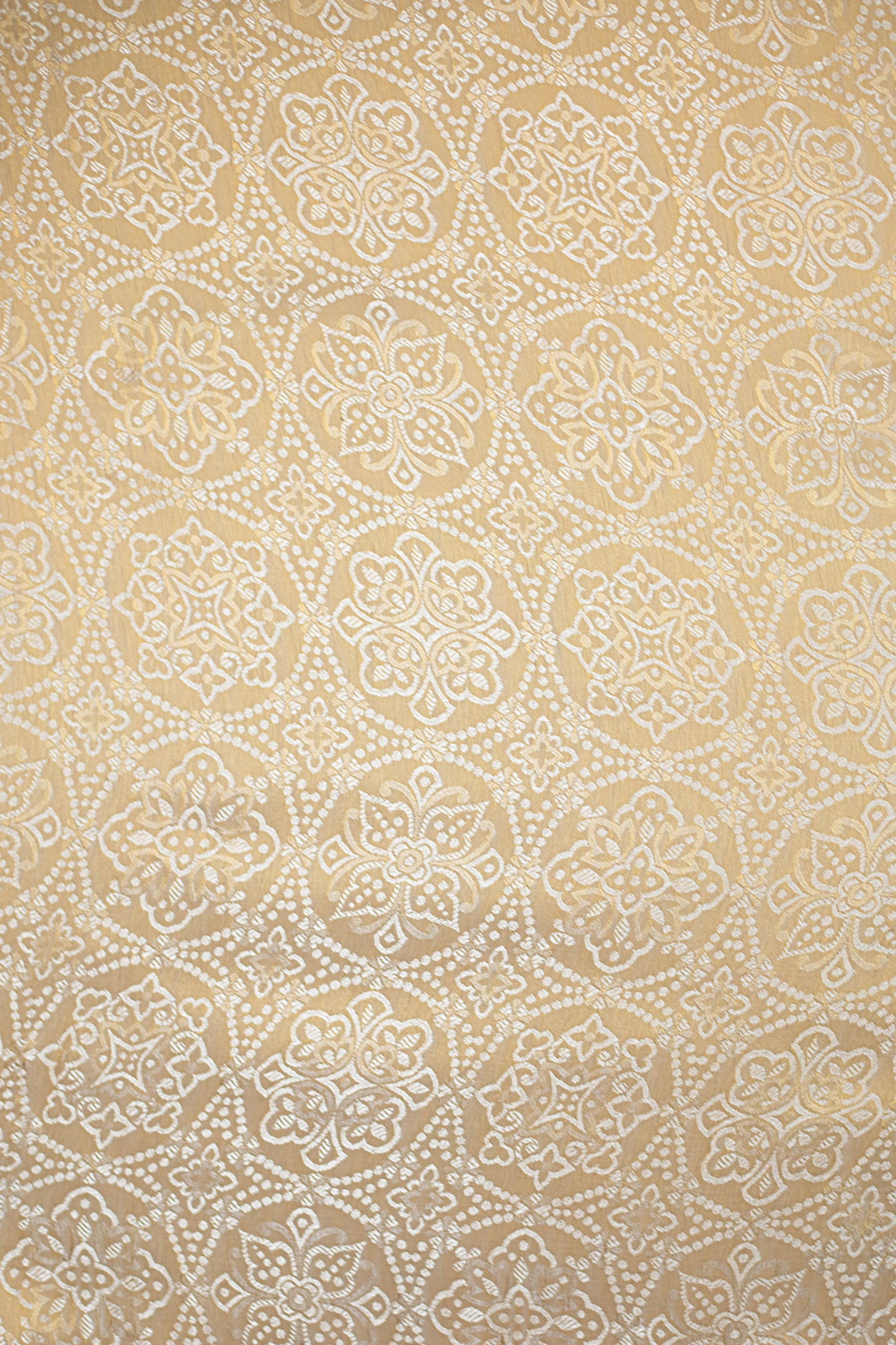 Heritage Bloom Tanchoi Fabric