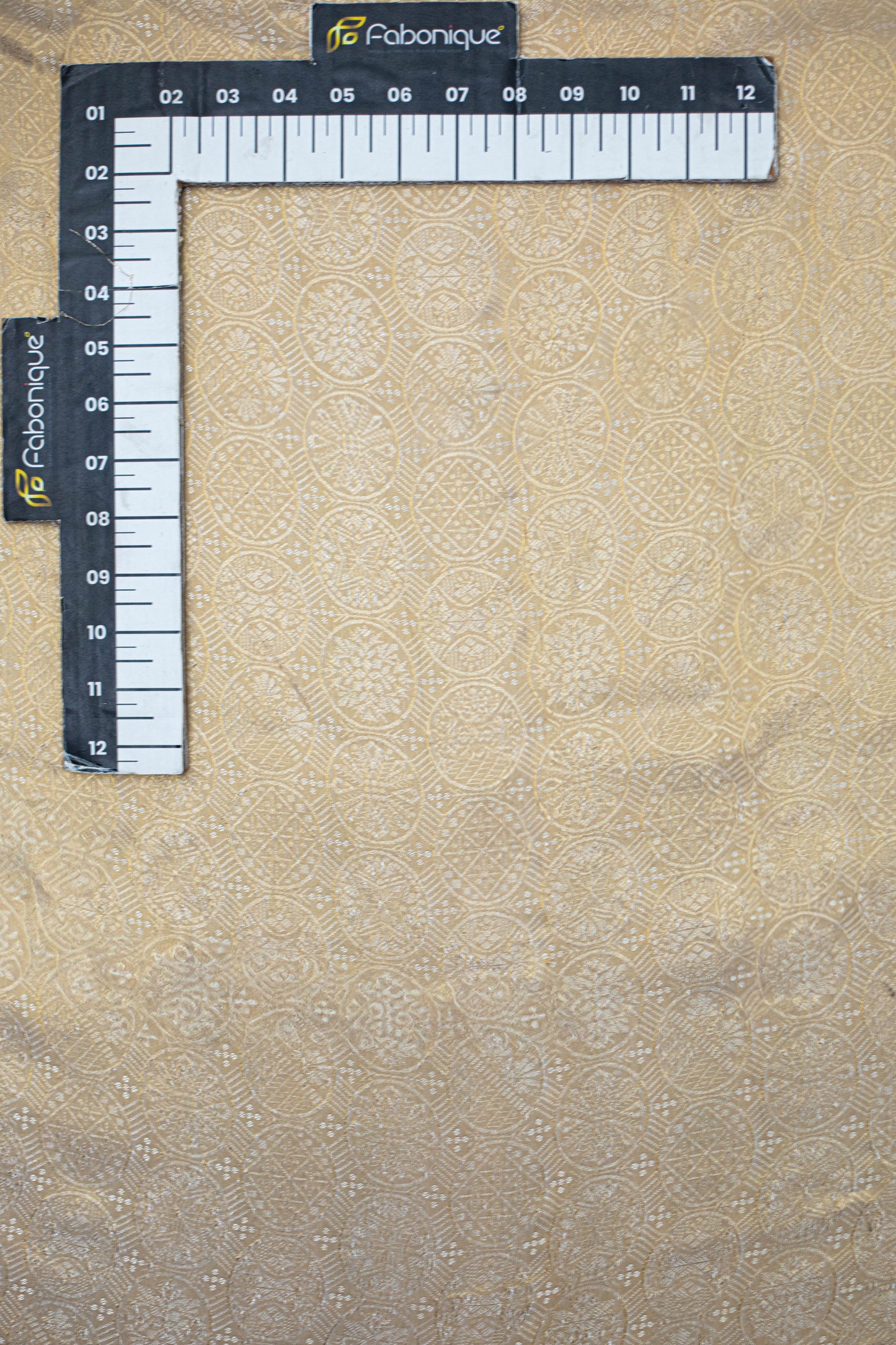 Nawab Circle Weave Tanchoi Fabric