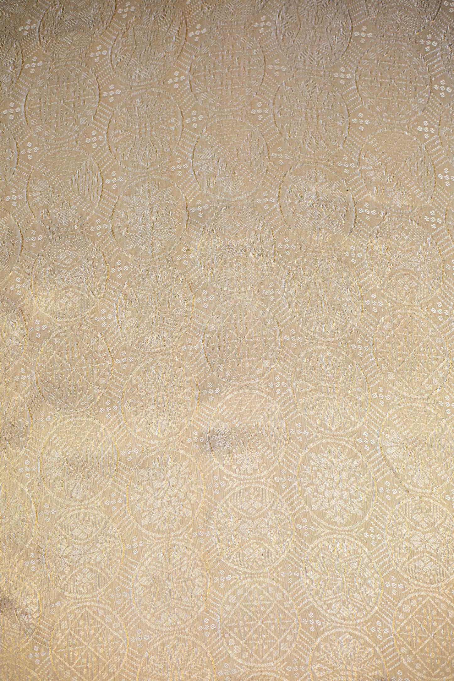 Nawab Circle Weave Tanchoi Fabric