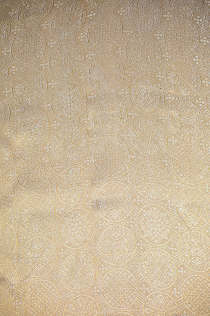 Nawab Circle Weave Tanchoi Fabric