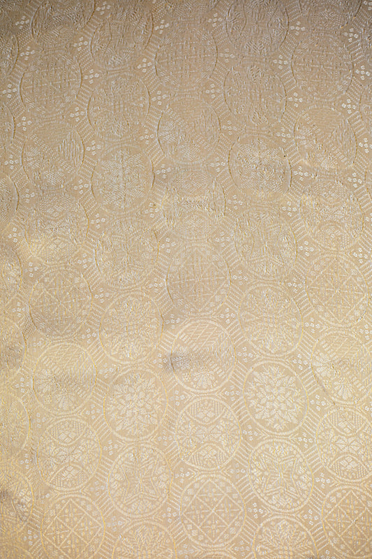 Nawab Circle Weave Tanchoi Fabric