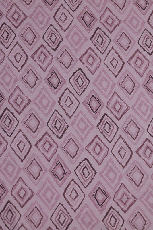 Mystic Layers Diamond Print Viscose Fabric