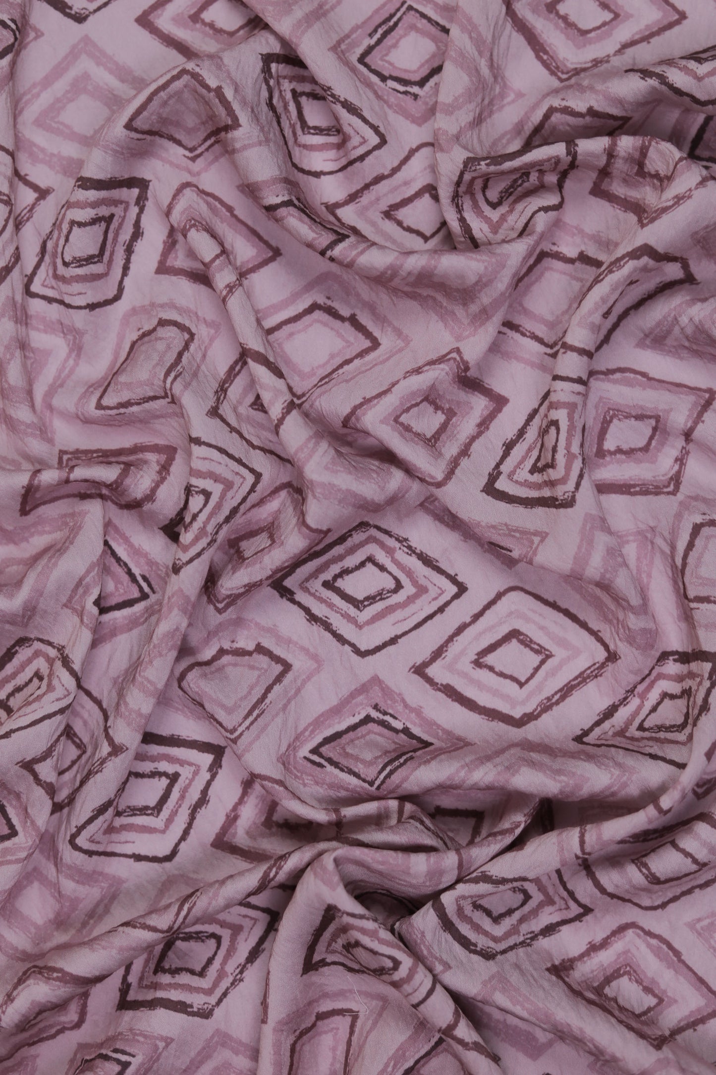 Mystic Layers Diamond Print Viscose Fabric