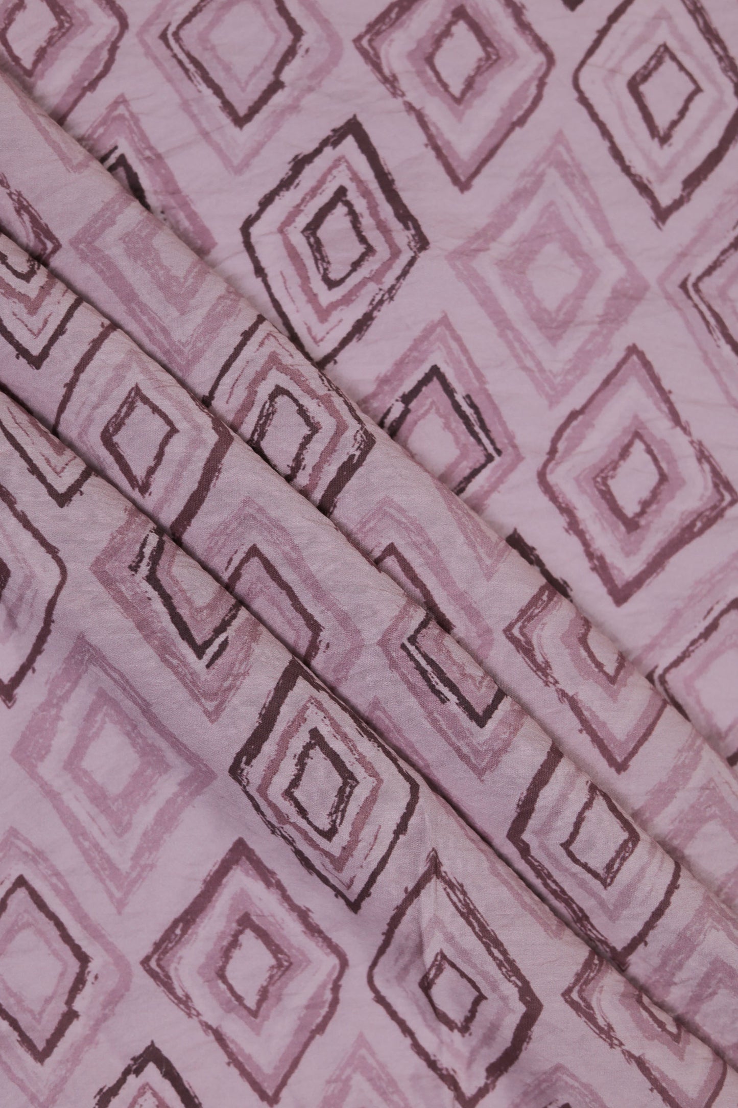 Mystic Layers Diamond Print Viscose Fabric