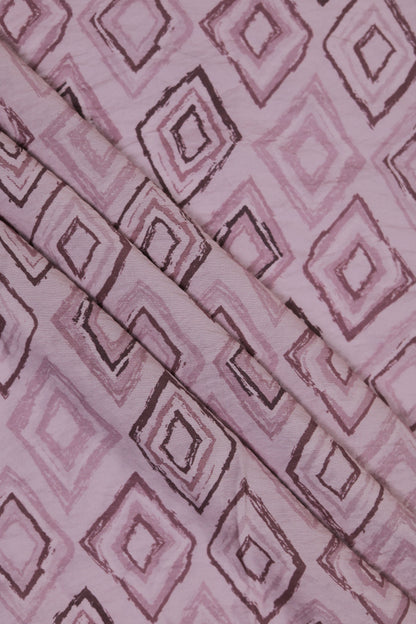 Mystic Layers Diamond Print Viscose Fabric