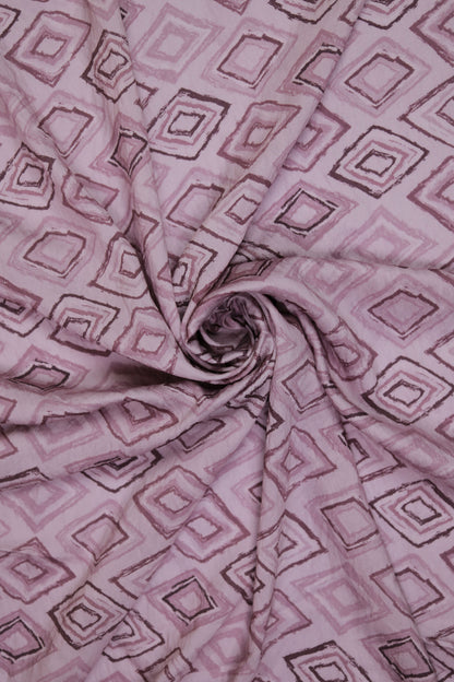 Mystic Layers Diamond Print Viscose Fabric