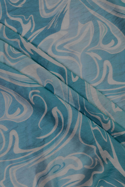 Amber Waves Viscose Nylon Printed Fabric