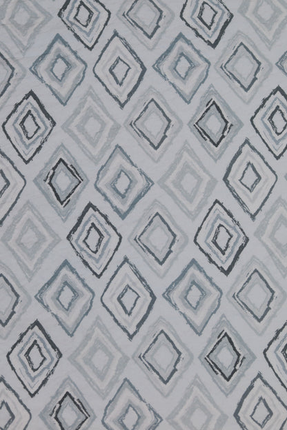 Mystic Layers Diamond Print Viscose Fabric
