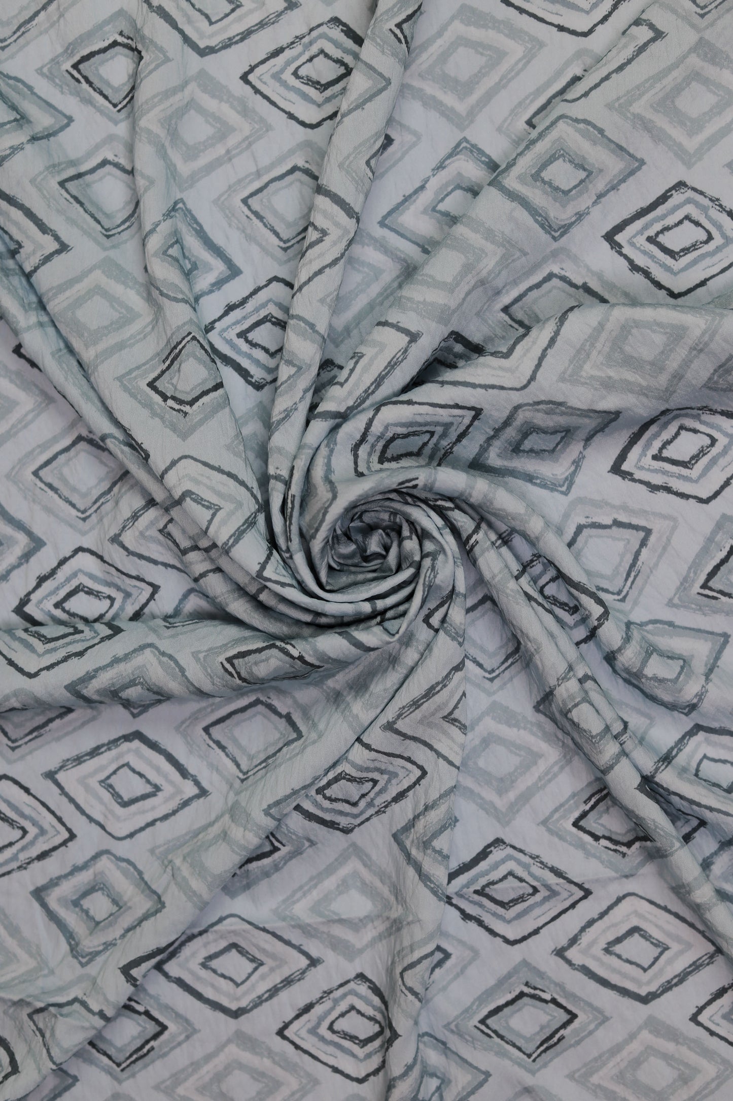 Mystic Layers Diamond Print Viscose Fabric