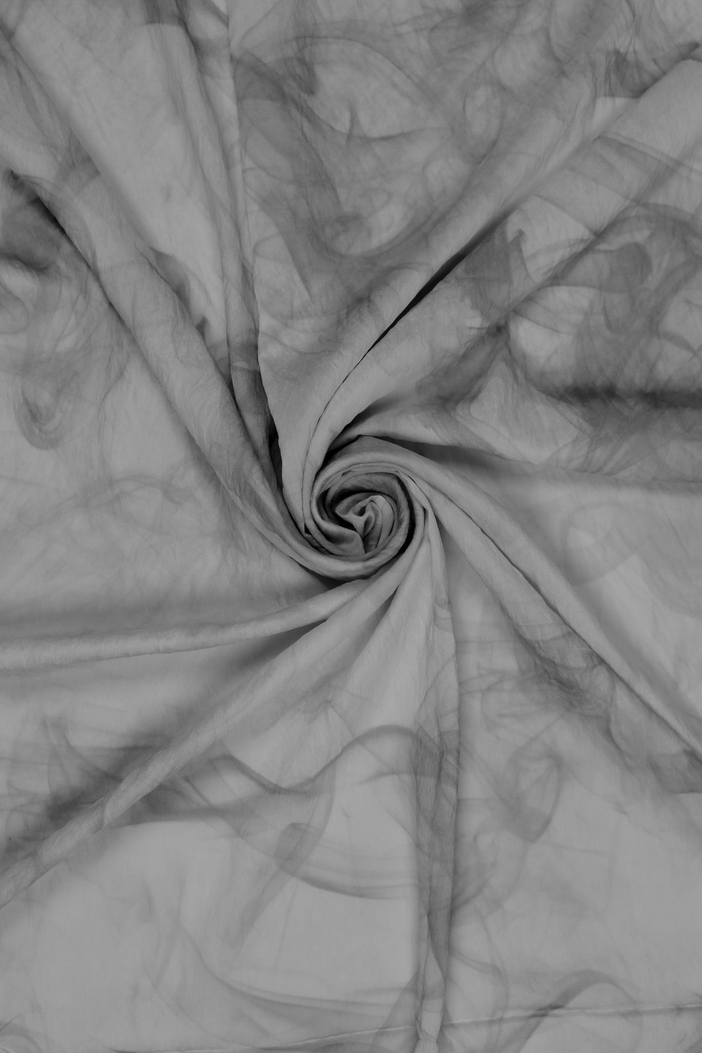 Foggy Marble Viscose Nylon Printed Fabric