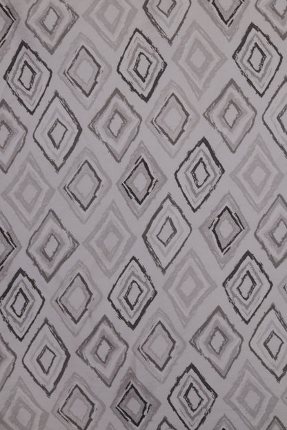 Mystic Layers Diamond Print Viscose Fabric