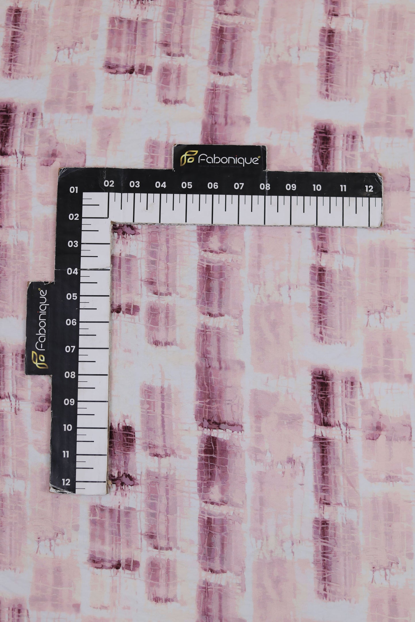 Ethereal Mauve Watercolor Viscose Fabric