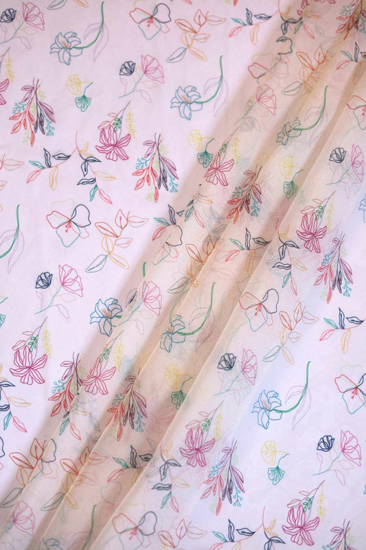 Ethereal Linea Tabby Fabric