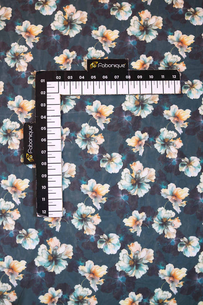 Dusky Dahlia Tabby Fabric