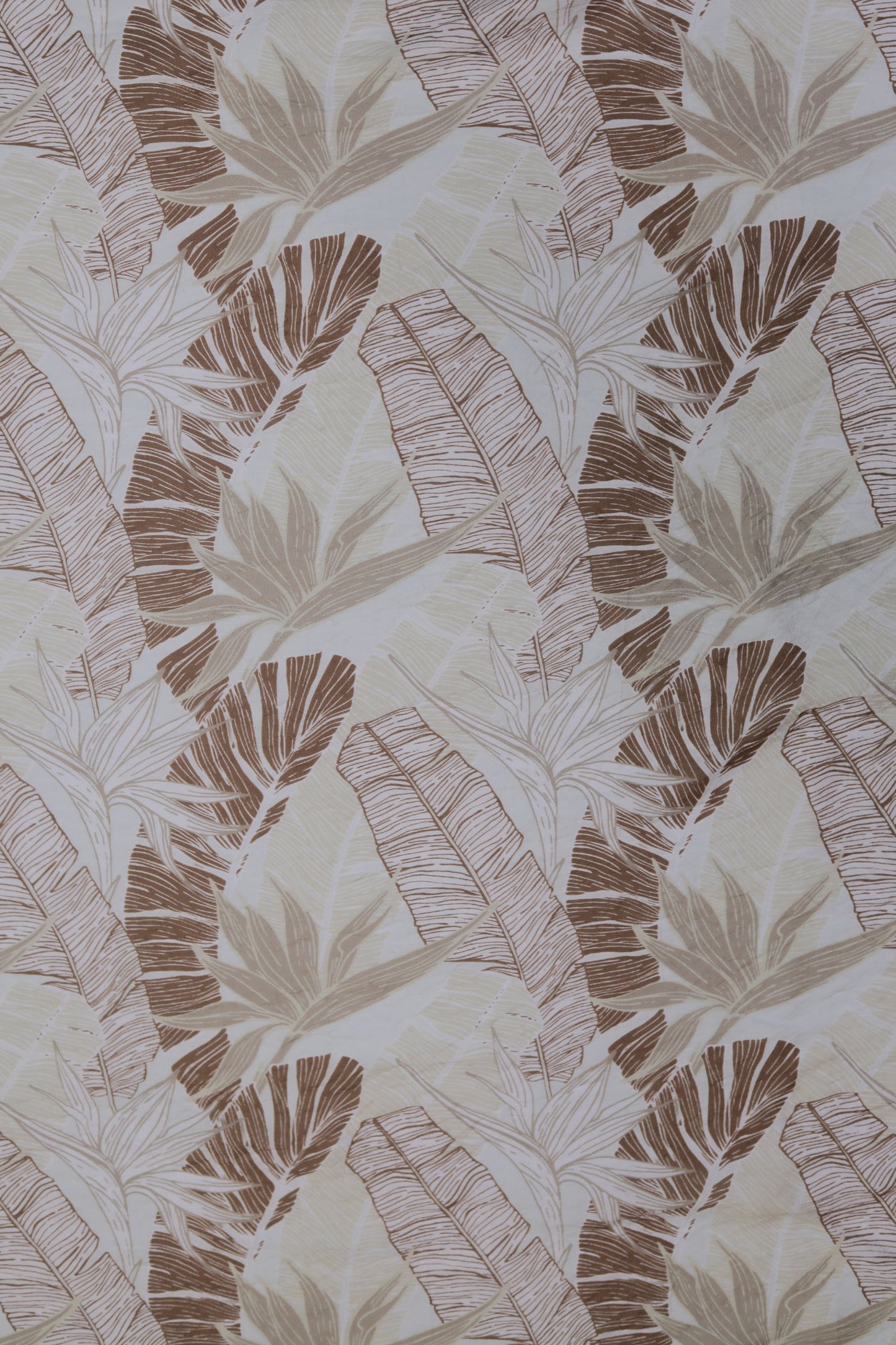 Sage Palm Tropical Viscose Nylon Fabric
