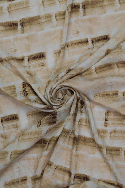 Ethereal Mauve Watercolor Viscose Fabric