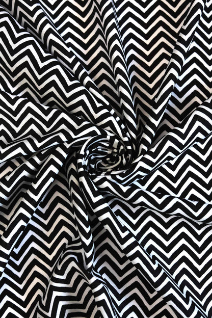 Eclipse Waves Muslin Fabric