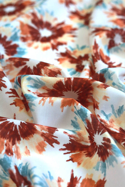 Rustic Swirl Muslin Fabric