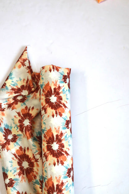 Rustic Swirl Muslin Fabric