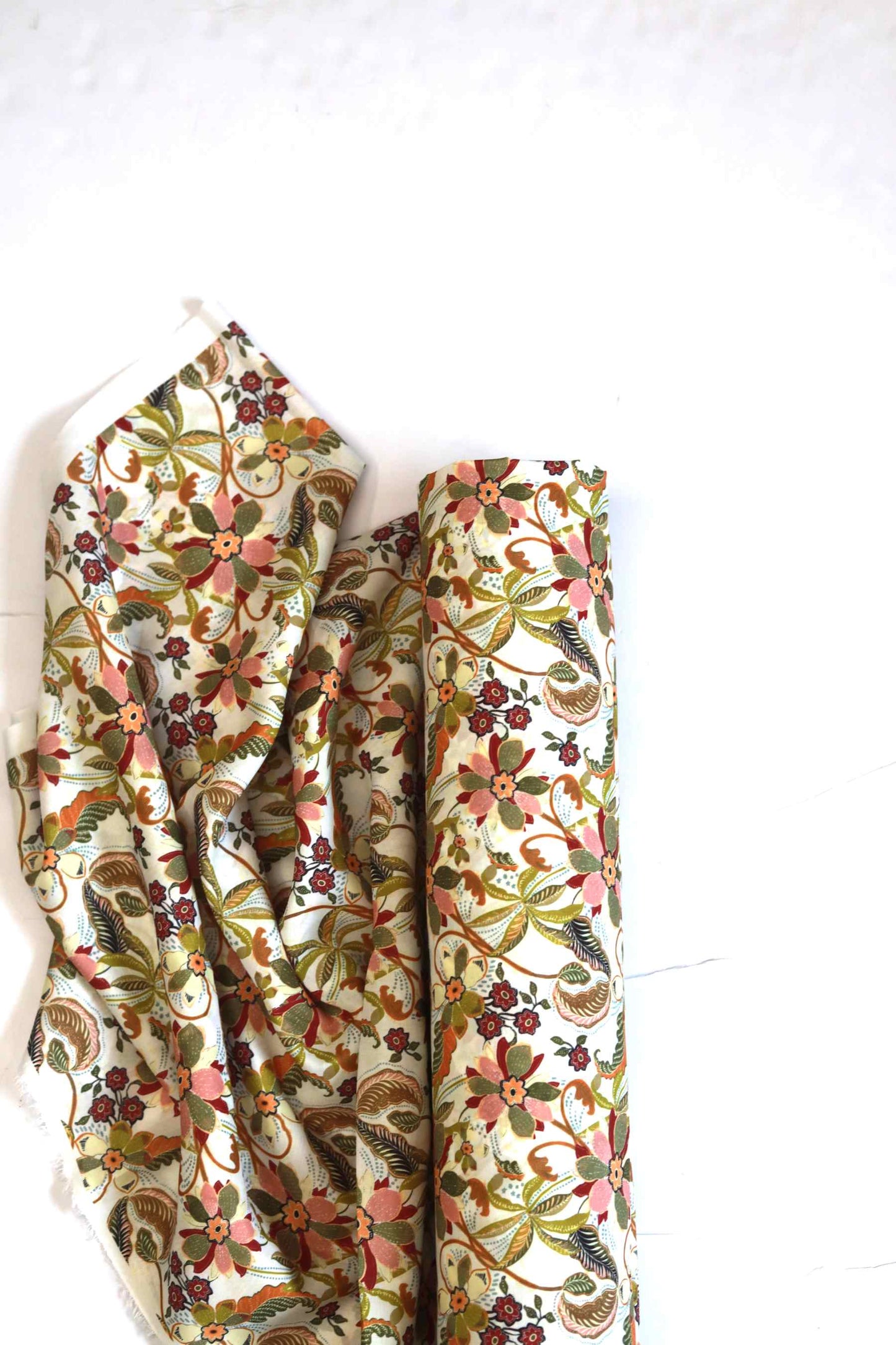 Botanic Harmony Muslin Fabric