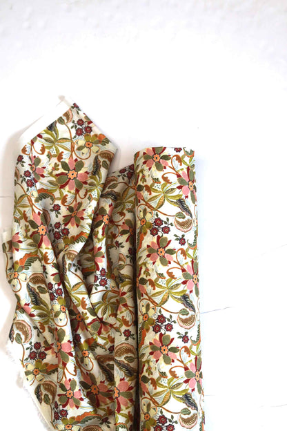 Botanic Harmony Muslin Fabric