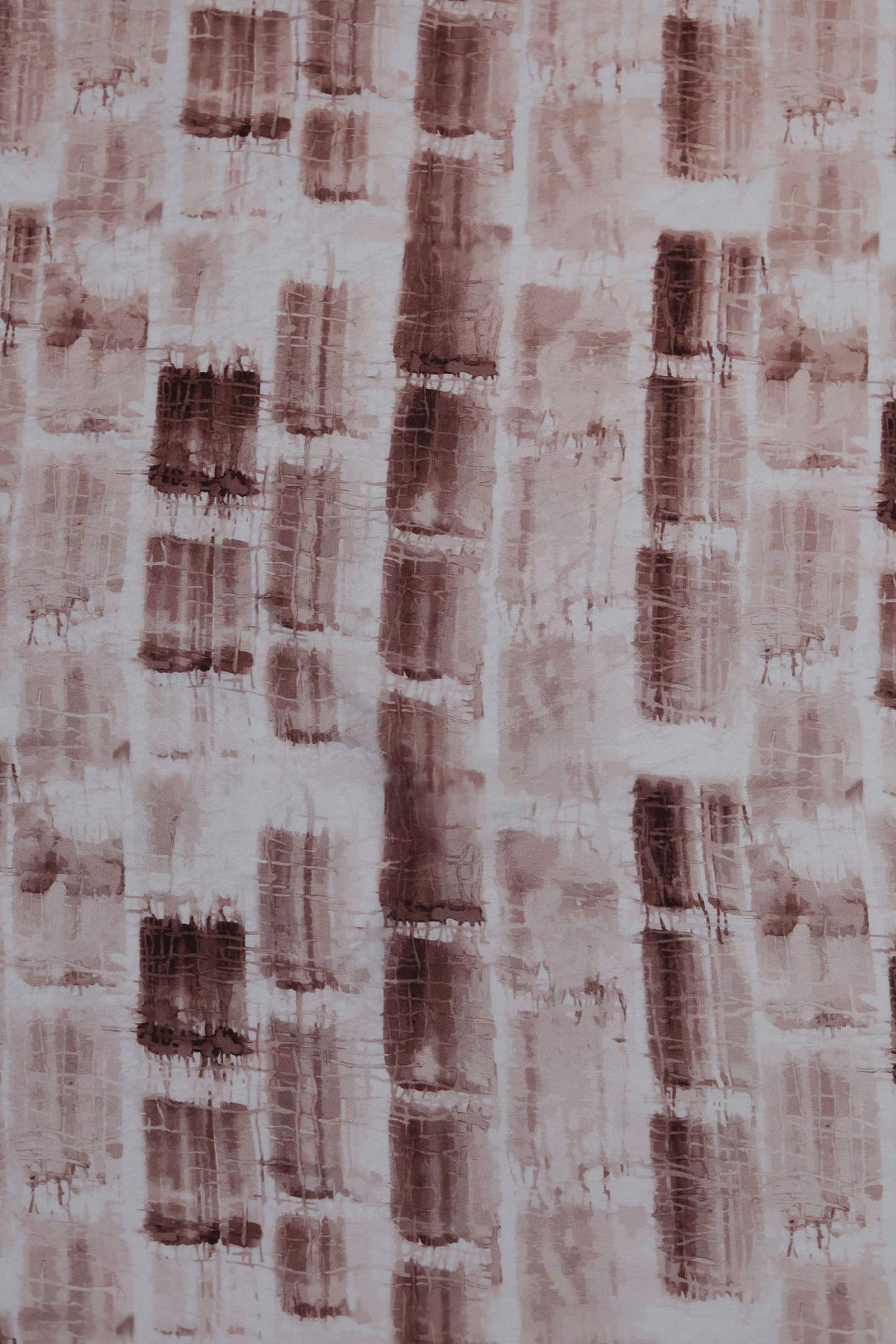 Ethereal Mauve Watercolor Viscose Fabric