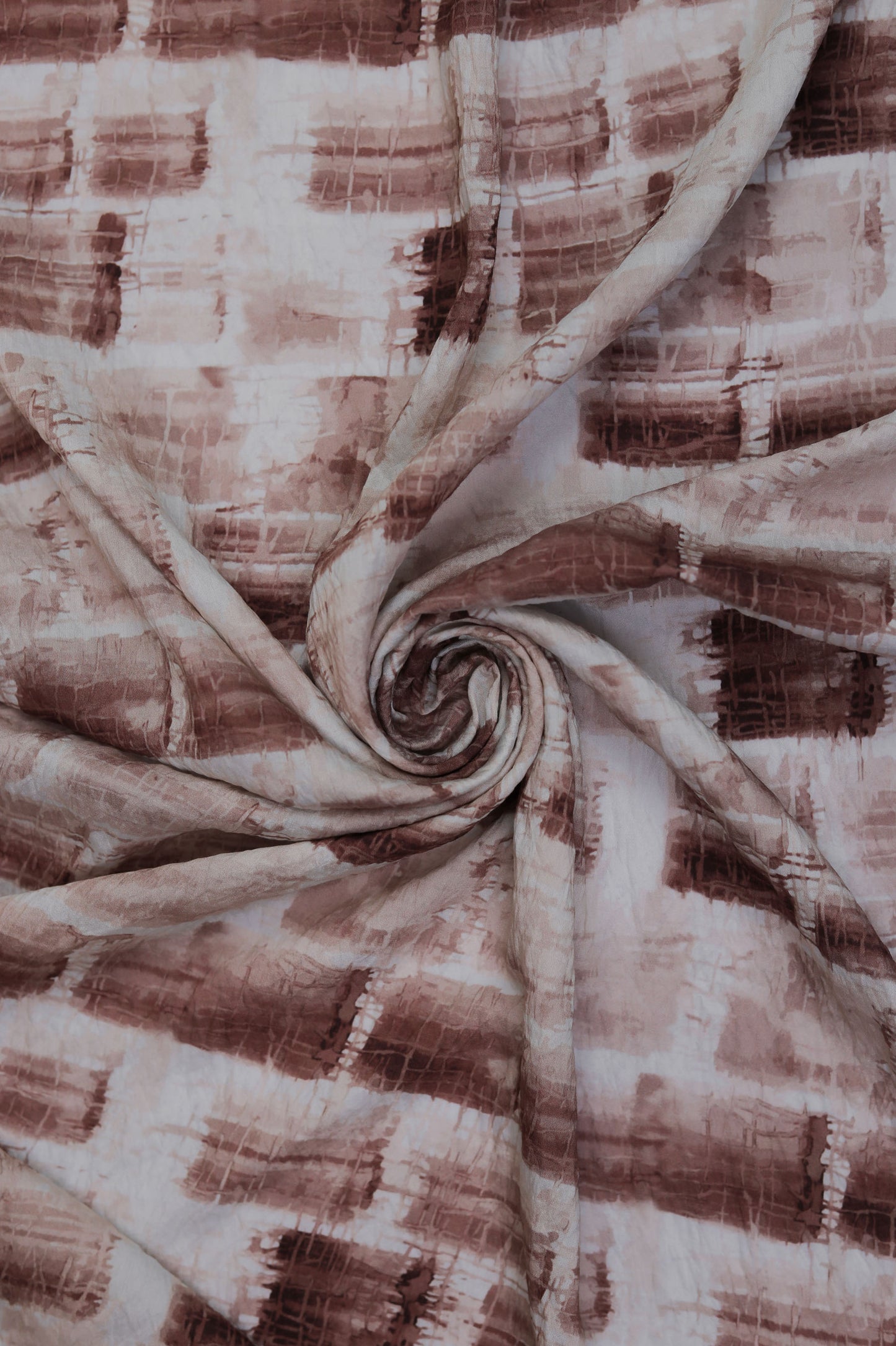 Ethereal Mauve Watercolor Viscose Fabric