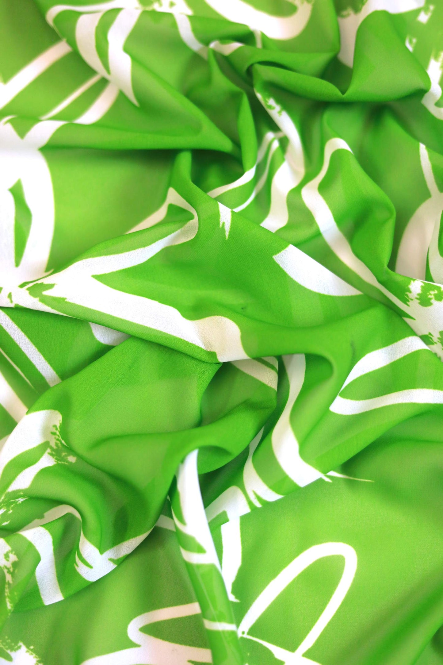 Green Zest Weightless Fabric