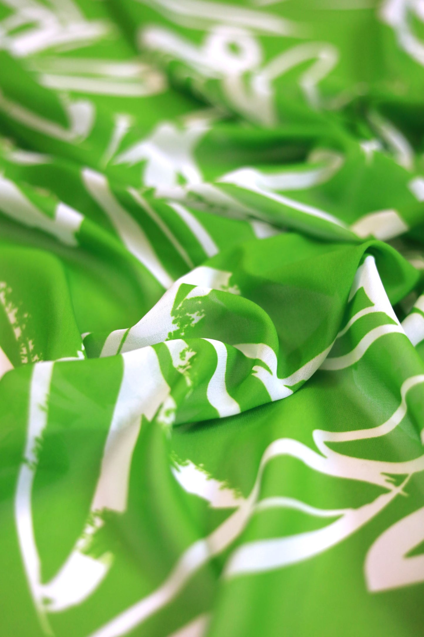Green Zest Weightless Fabric