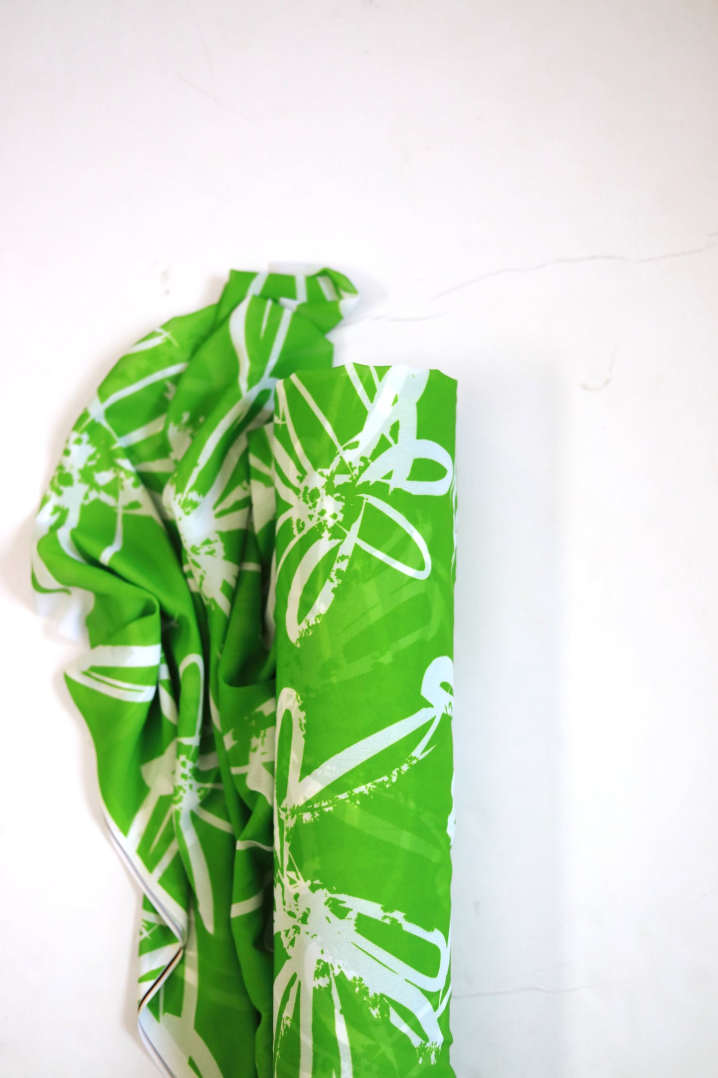 Green Zest Weightless Fabric