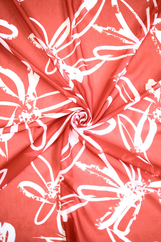 Sunset Strokes Weightless Fabric