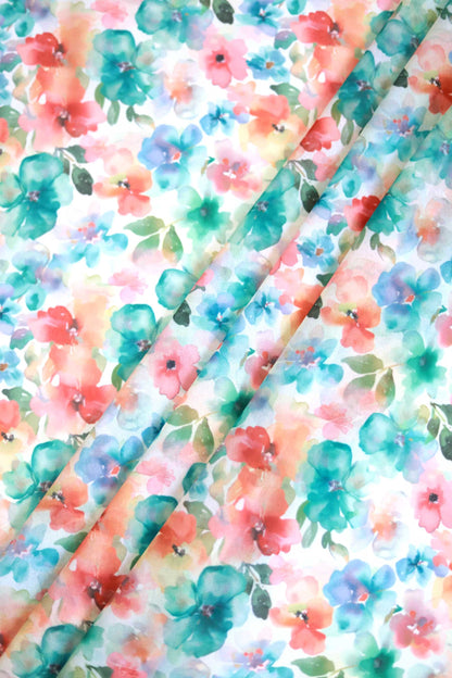 Pastel Garden Weightless Fabric