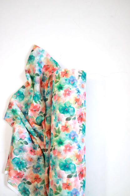 Pastel Garden Weightless Fabric