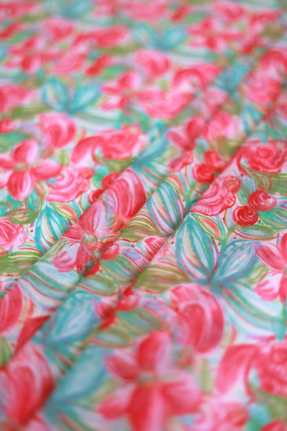 Tropical Bloom Weightless Fabric