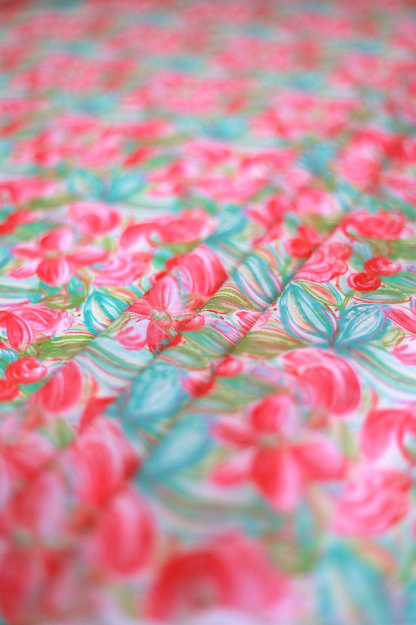 Tropical Bloom Weightless Fabric