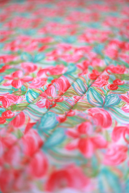 Tropical Bloom Weightless Fabric