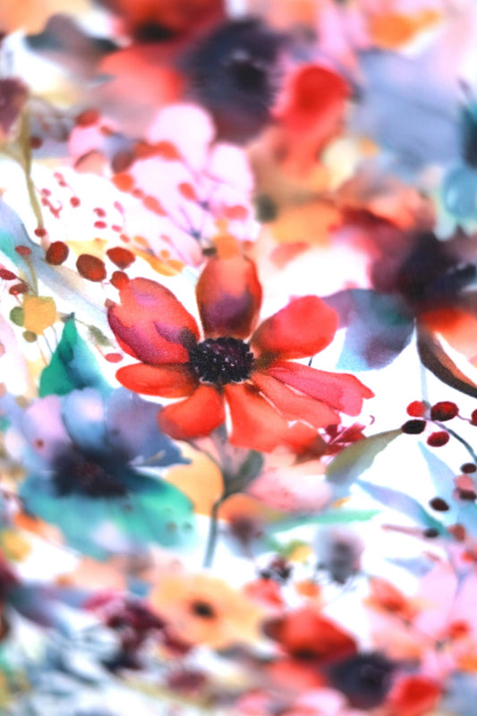 Midnight Flora Weightless Fabric