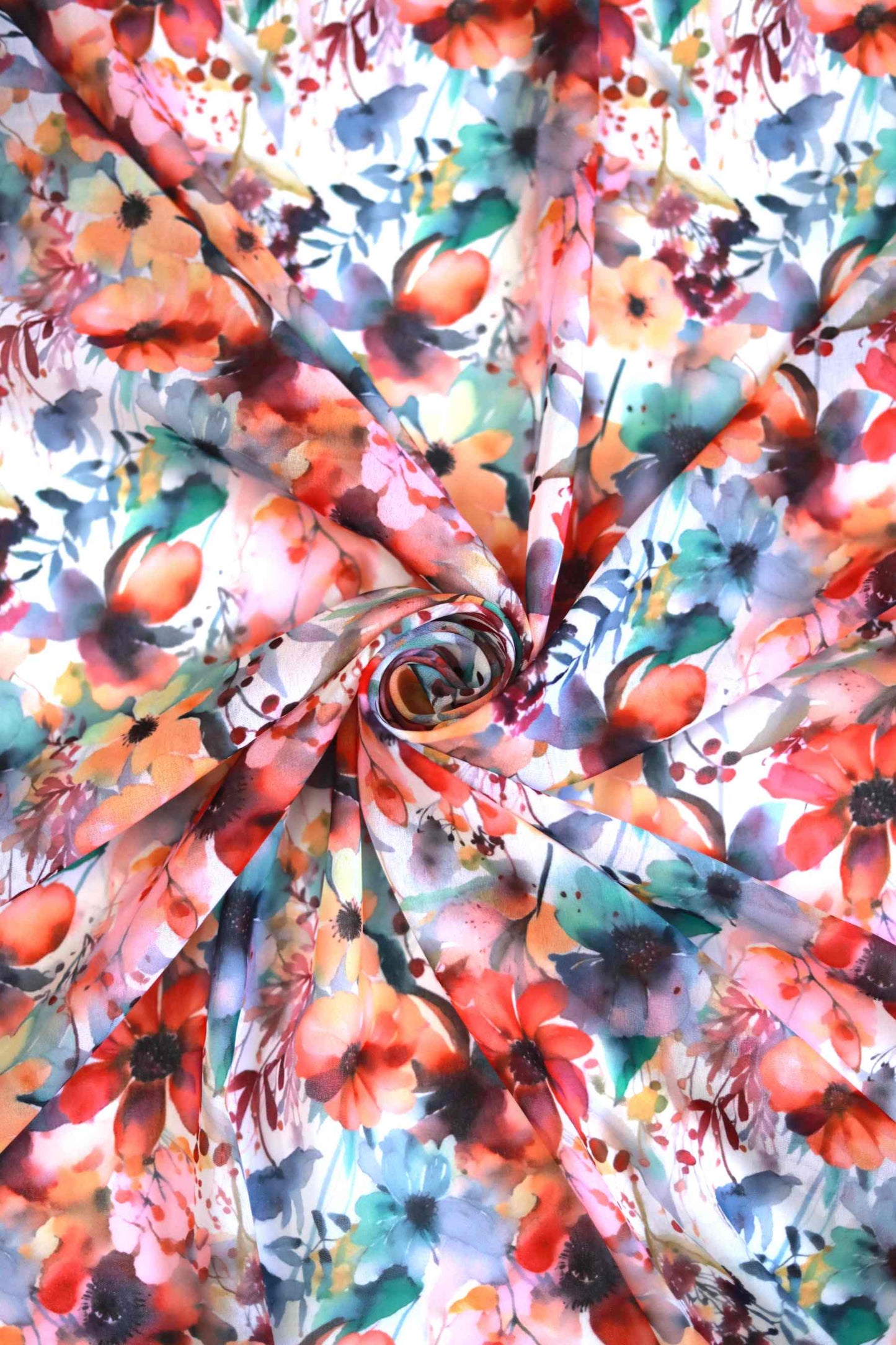 Midnight Flora Weightless Fabric