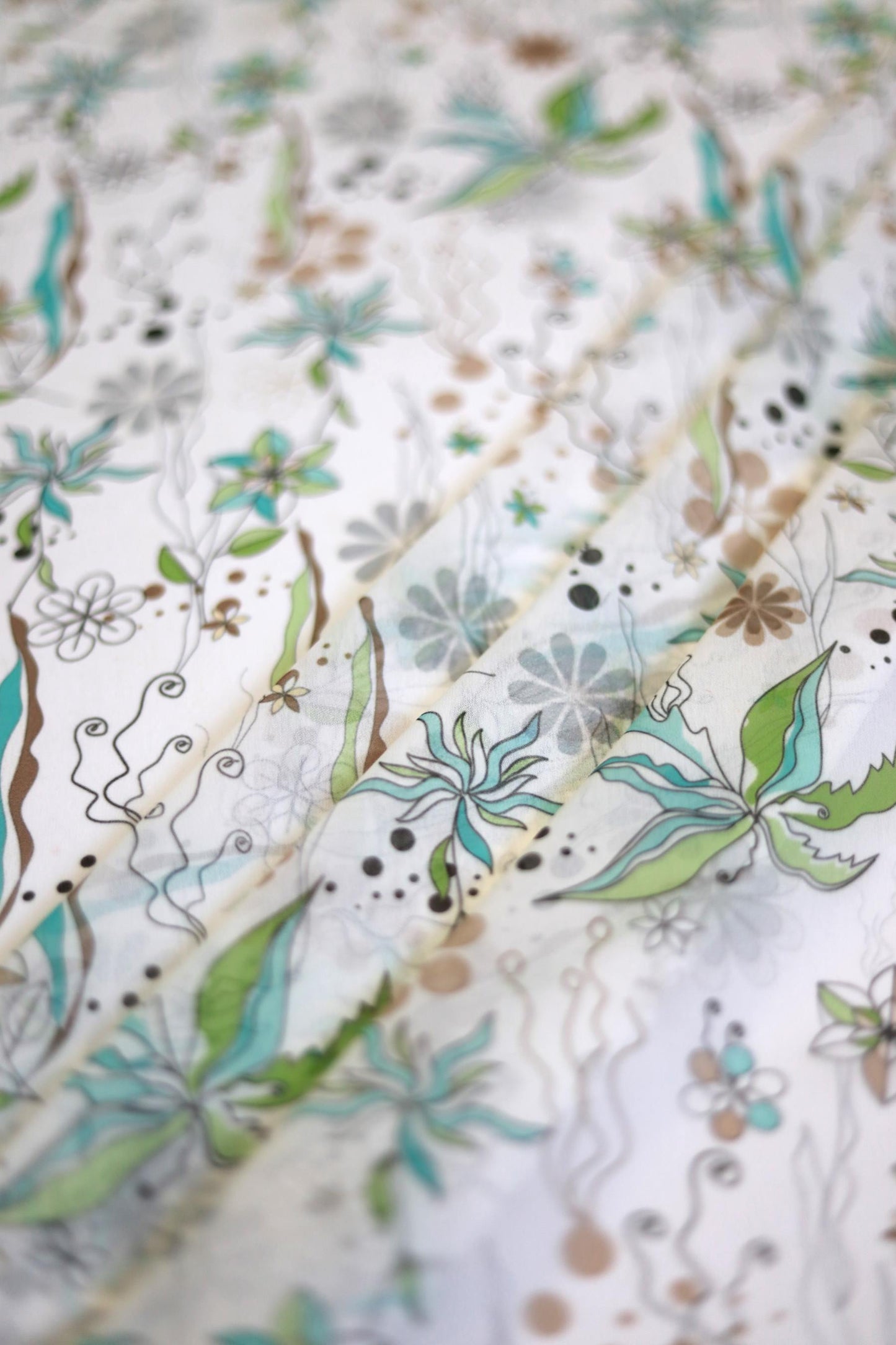 Floral Drift Weightless Fabric