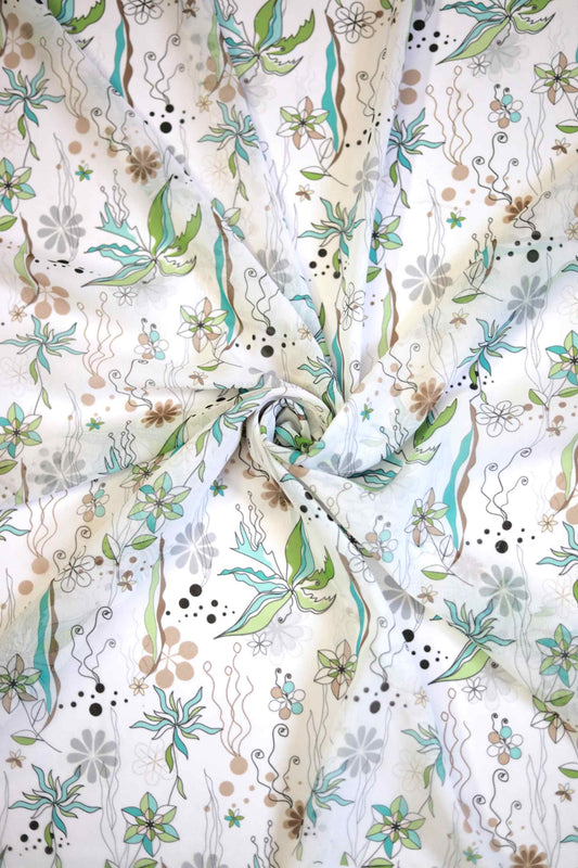 Floral Drift Weightless Fabric