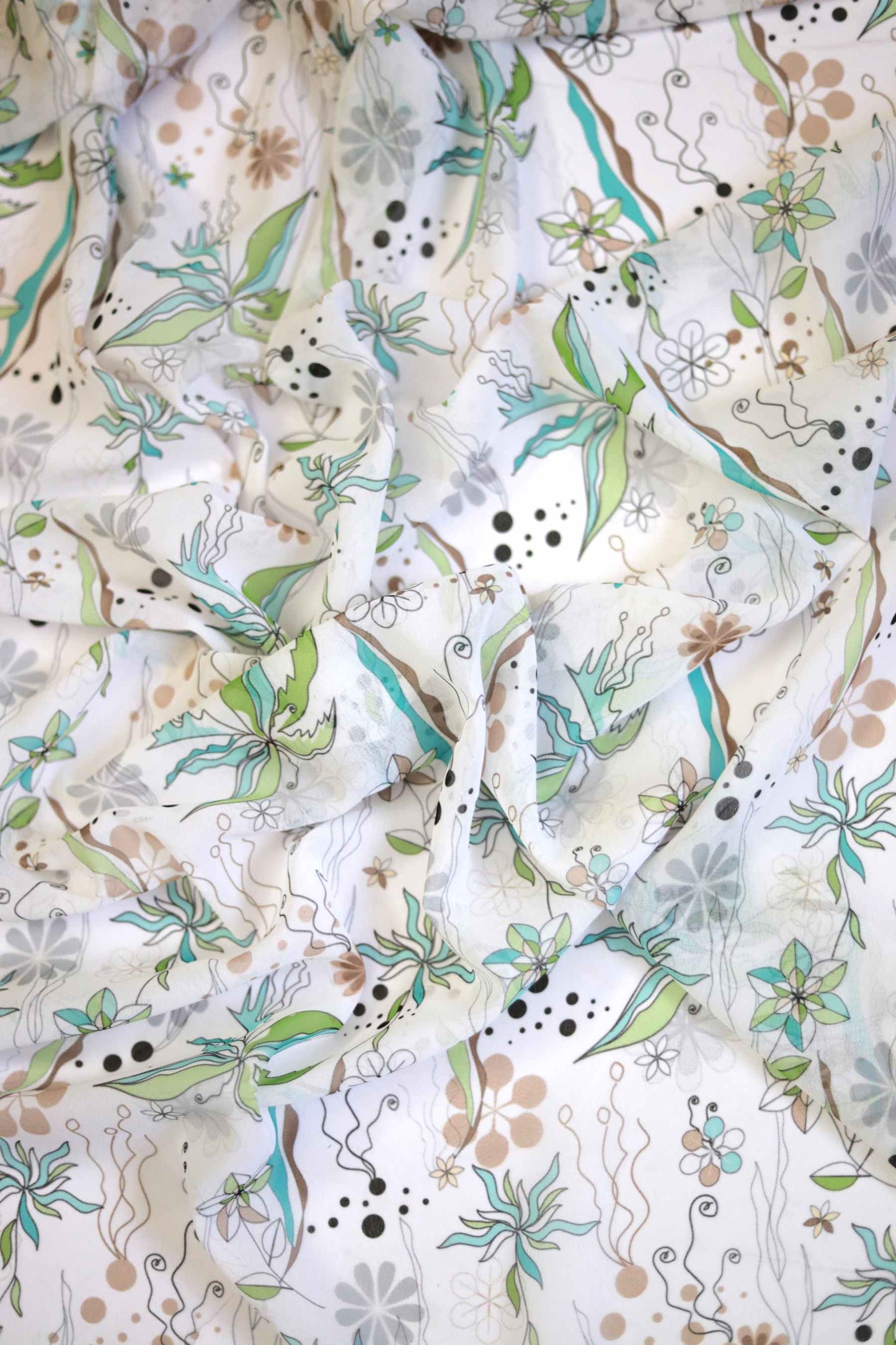 Floral Drift Weightless Fabric