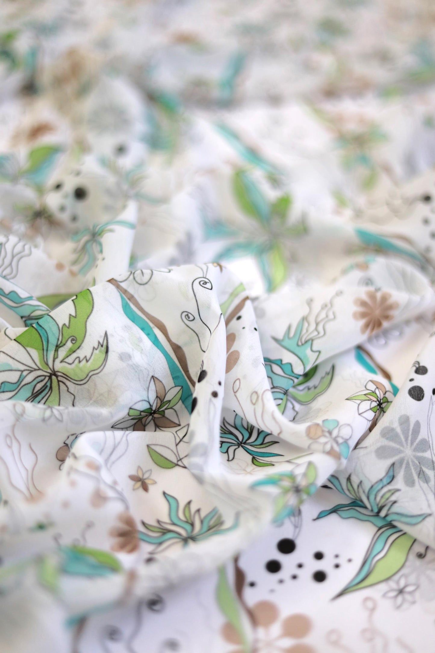 Floral Drift Weightless Fabric