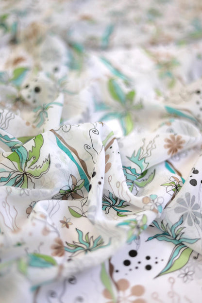 Floral Drift Weightless Fabric