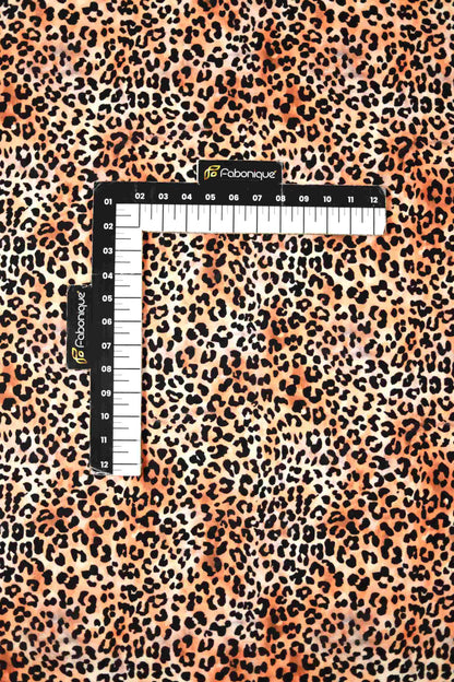 Wild Print Linen Fabric