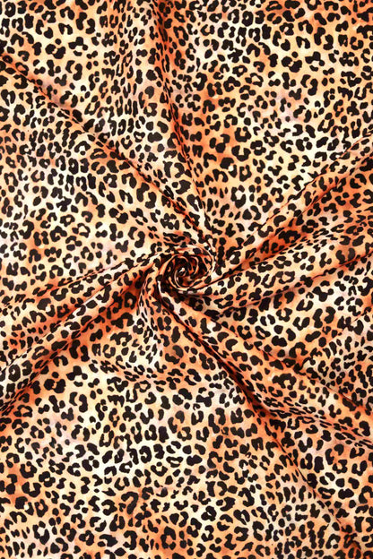 Wild Print Linen Fabric