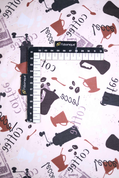 Café Muslin Mood Fabric