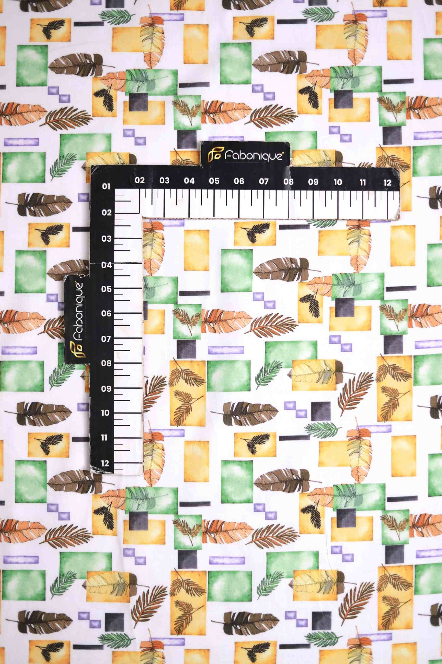 Retro Tropic Muslin Fabric