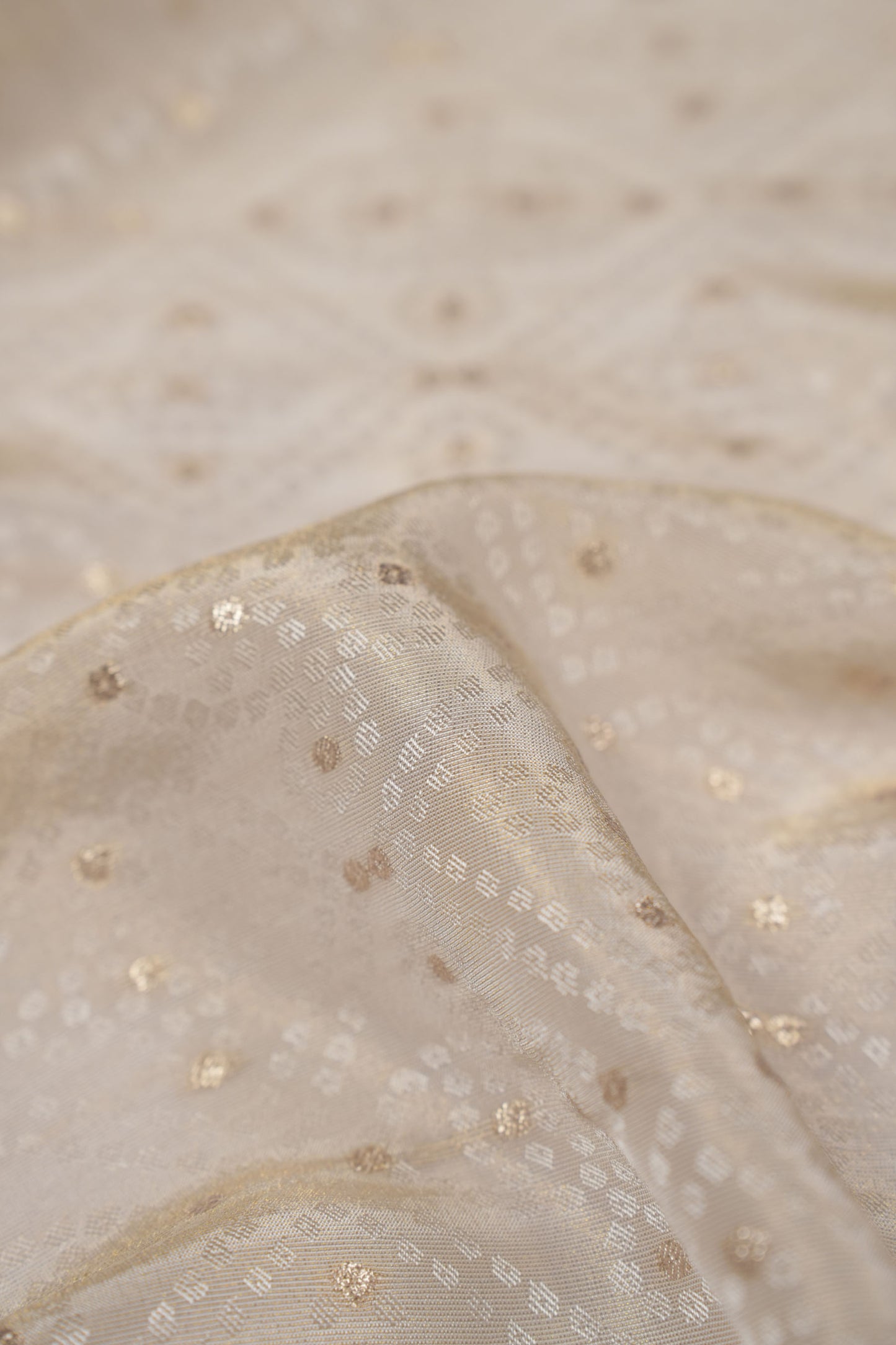 Champagne Florenza Pastel Bloom Jacquard