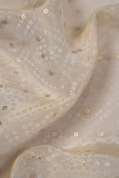 Champagne Florenza Pastel Bloom Jacquard